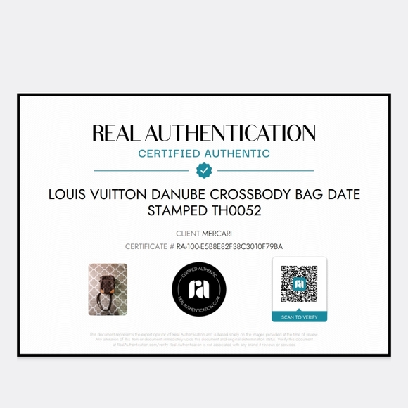 Louis Vuitton Danube Crossbody Bag DATE STAMPED TH0052 w/COA - Picture 2 of 13